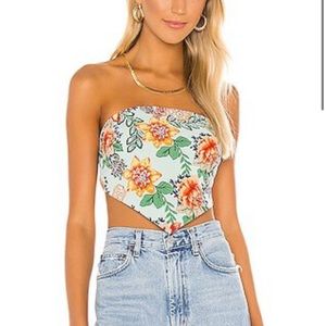 Revolve floral scarf top